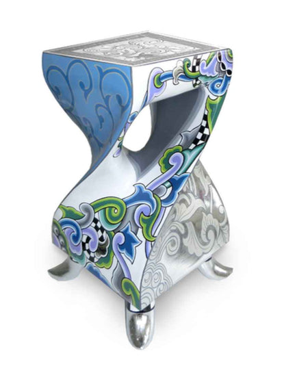 Kommode Versailles Silver Line, H: 78 x 80x40 cm