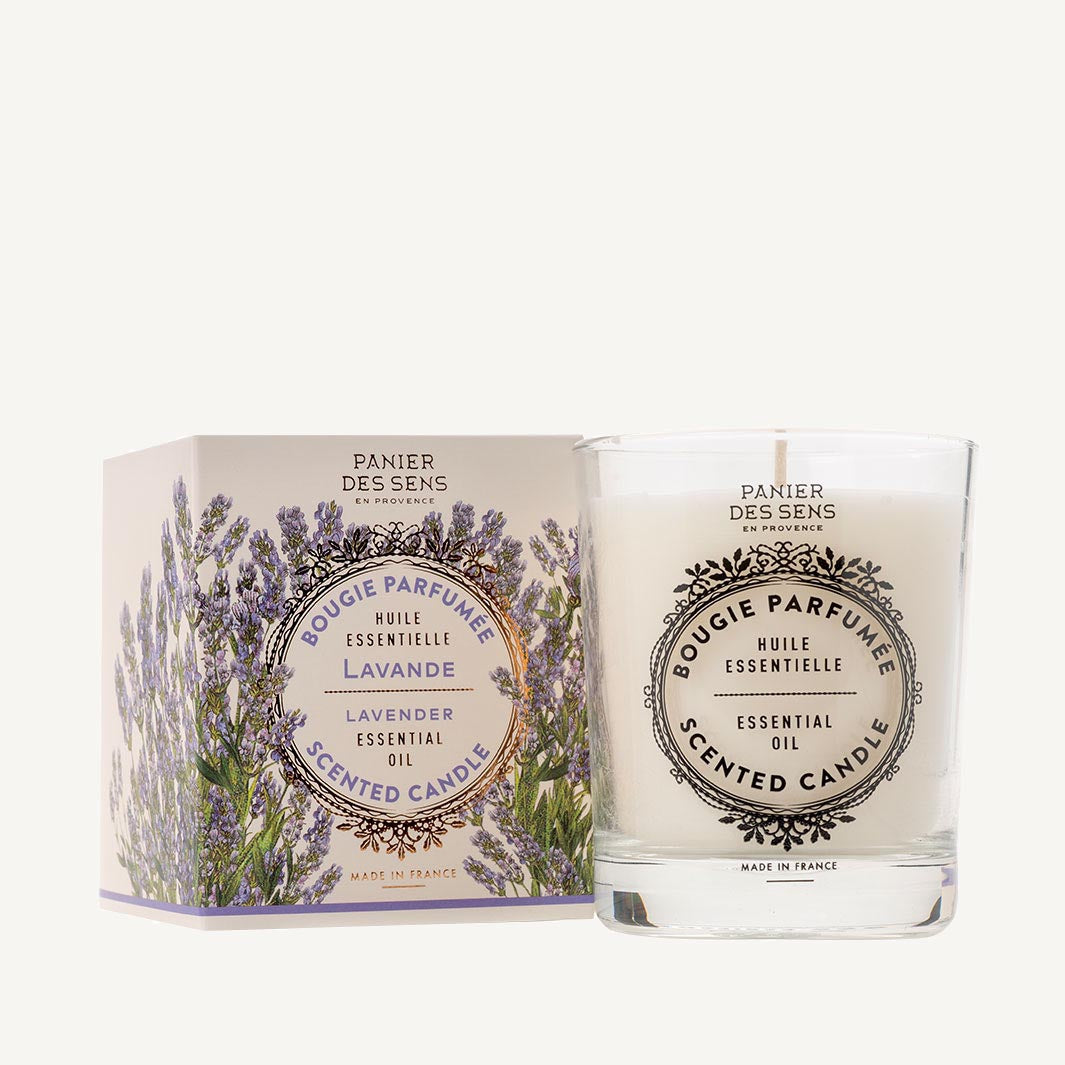 Lavendel Duftkerze 180g - Panier des Sens