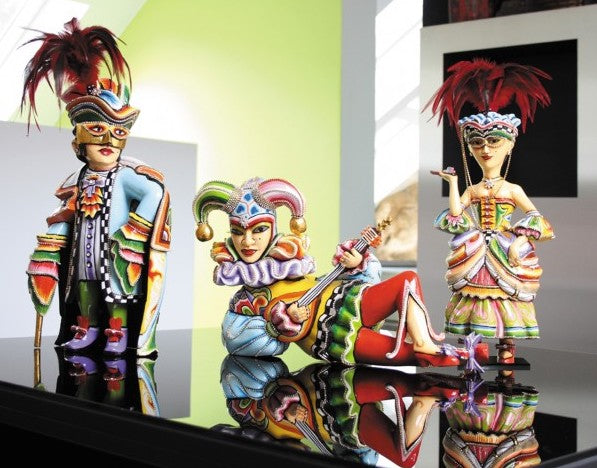 Ballo in maschera Arlecchino, Harlekin 45 cm