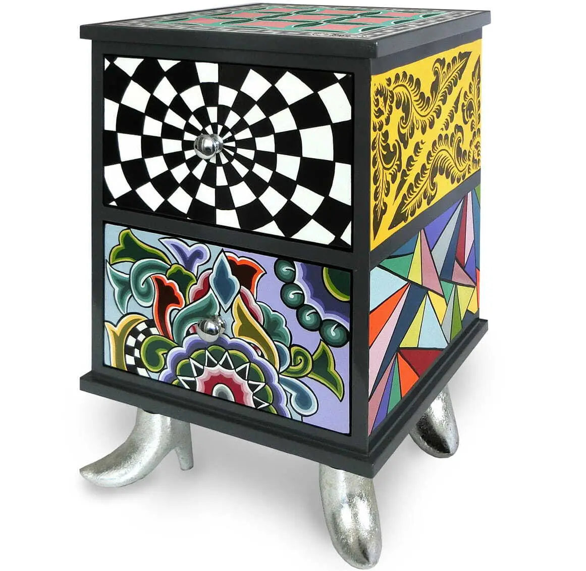 Kommode S Cordoba Silver Line, 51 x 32x32 cm