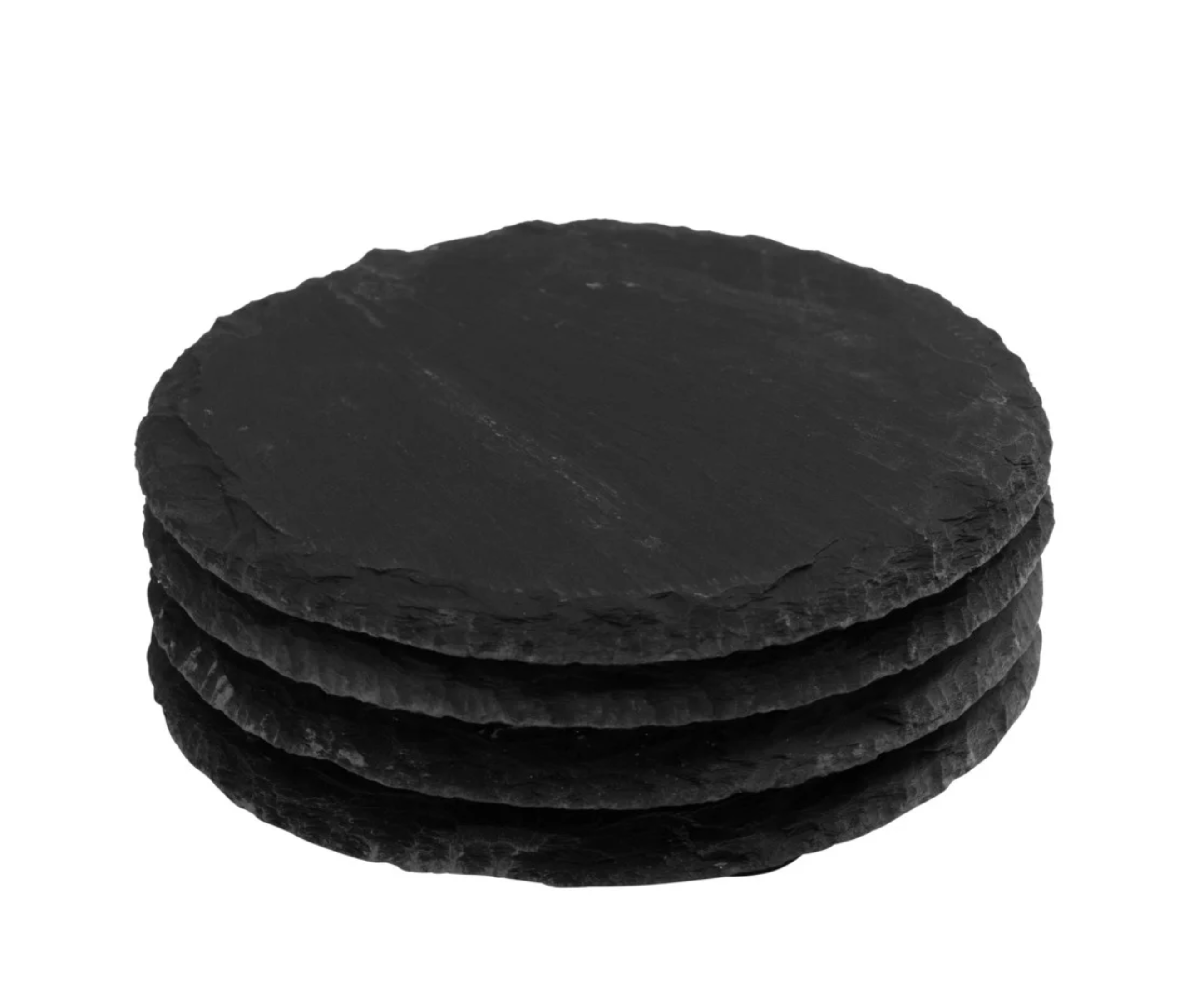 Schiefer Kerzenplatte Ø 10 cm