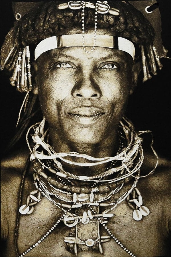 Gobelinbild Ovakakaona Tribe – Angola