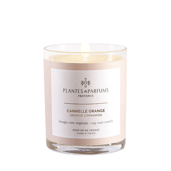 Zimt Orange Duftkerze 180g - Plantes & Parfums