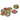 Toms Drag Glasuntersetzer+ Halter (7-teilig)