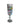 Toms Drag Vase/ Pokal XL Silver Line