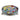 Toms Drag Tablett rund L, Silver Line